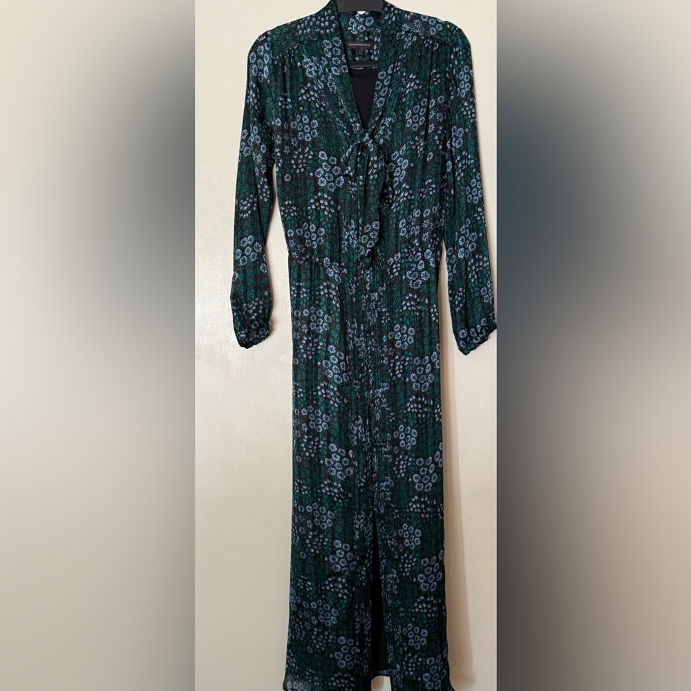Banana Republic Floral Long Sleeve Dress